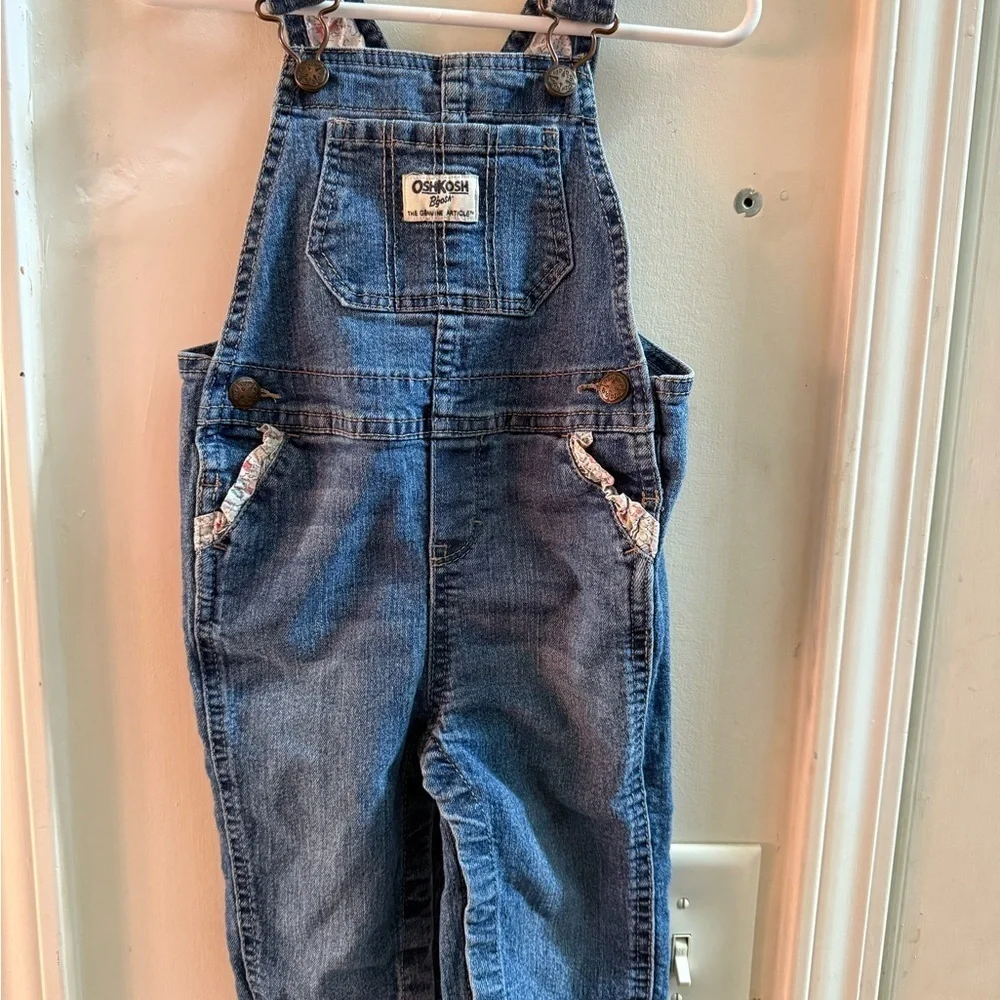 Girls Oshkosh B’Gosh Denim Overalls